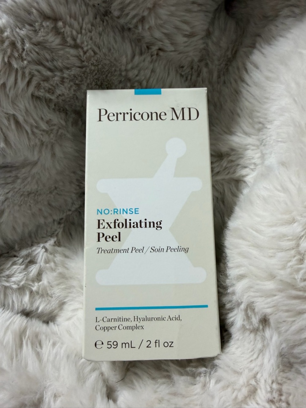 Perricone MD No:Rinse Exfoliating Peel 2oz Hyaluronic Acid Anti-Aging NIB